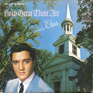 Elvis Presley How Great Thou Art Album Cover 1967